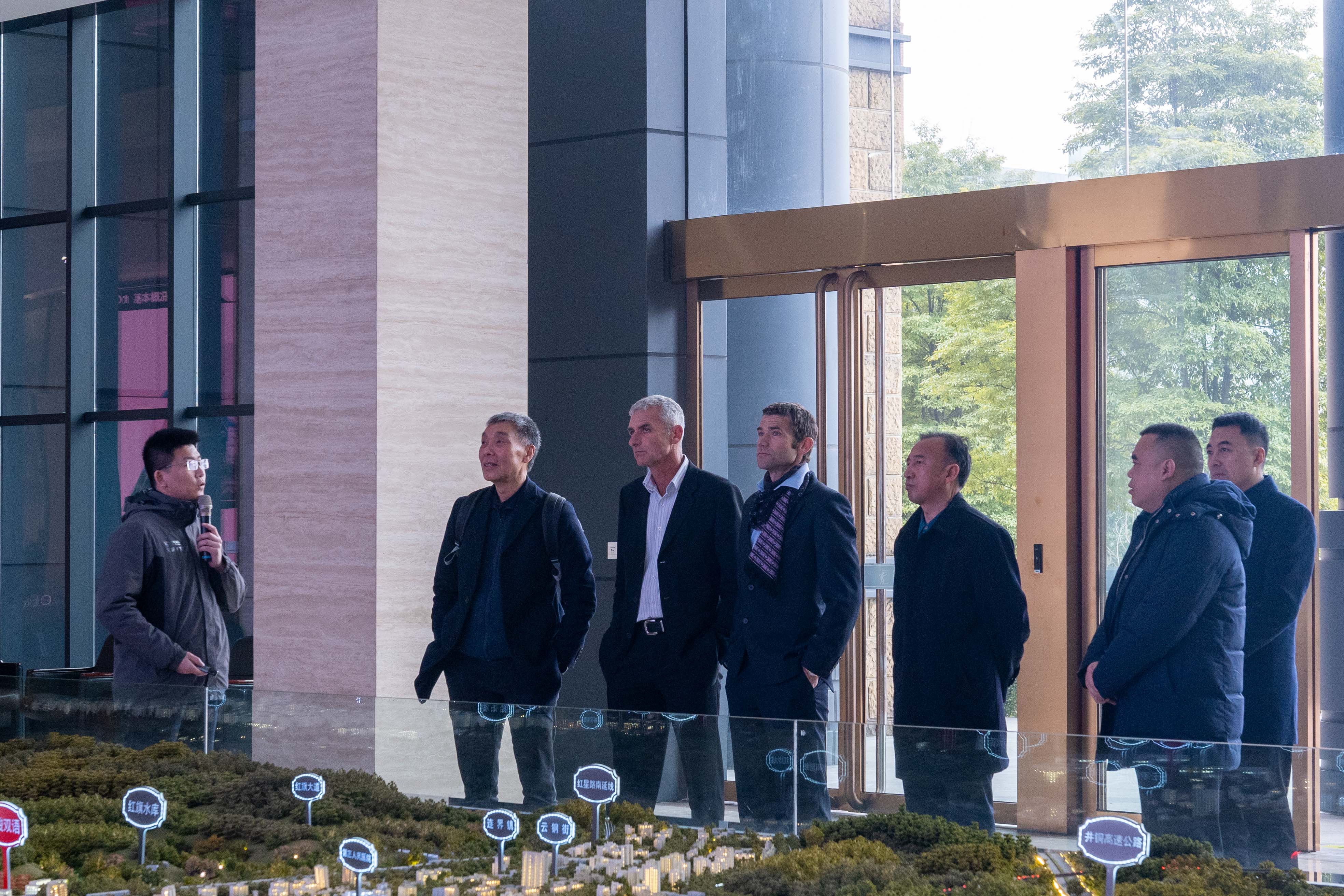 新西兰阿文塔纳公司一行莅临今年会考察交流